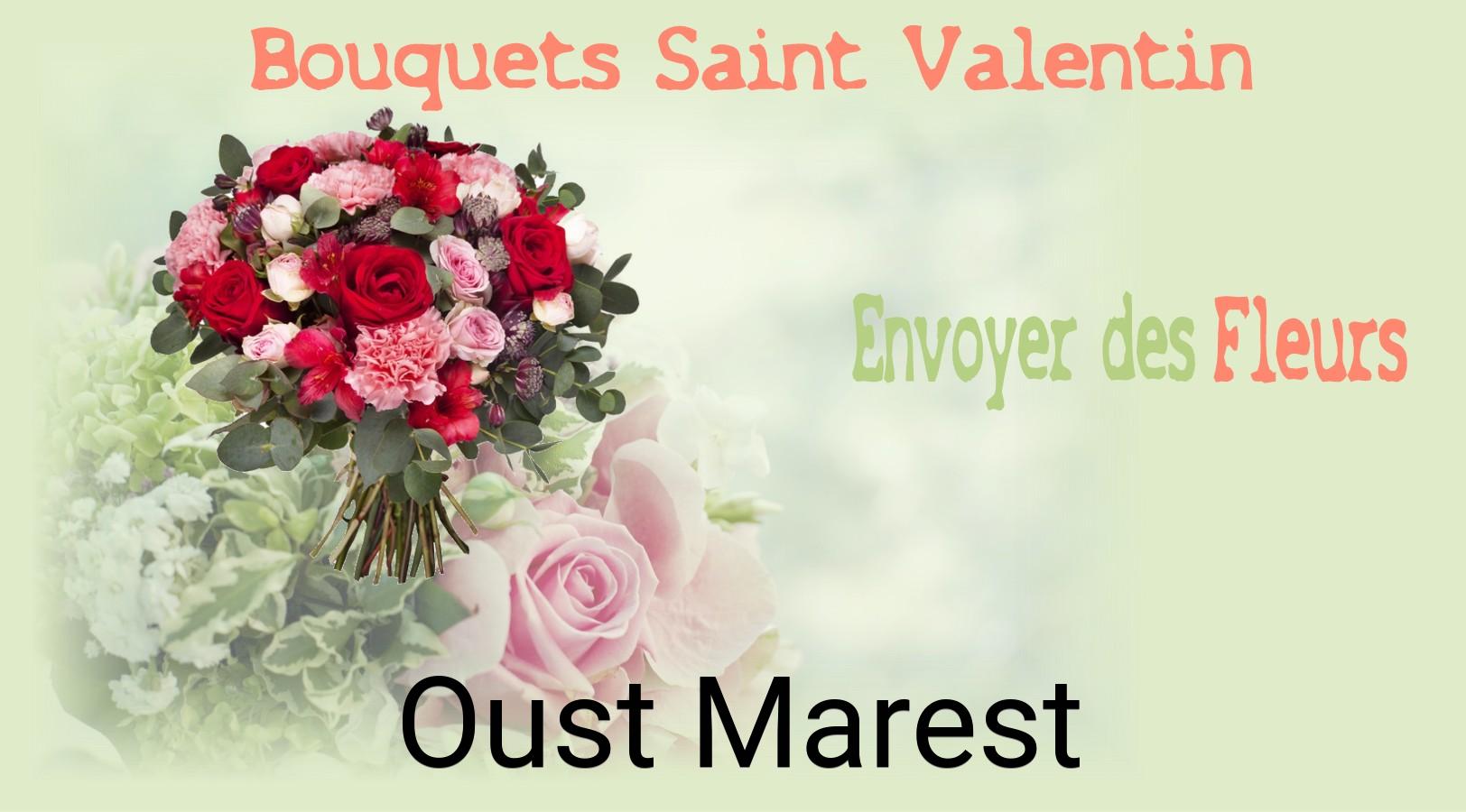 Roses de Saint-Valentin livrées à Oust-Marest